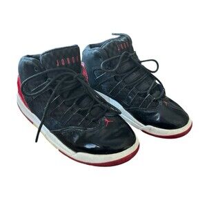 Nike Boys Jordan Max Aura AQ9216-006 Black Basketball Shoes Sneakers Size 13C